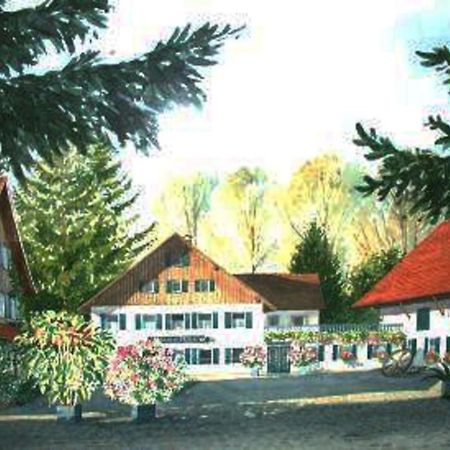 Hotel "Untere Muehle" Schwabmuhlhausen Dış mekan fotoğraf